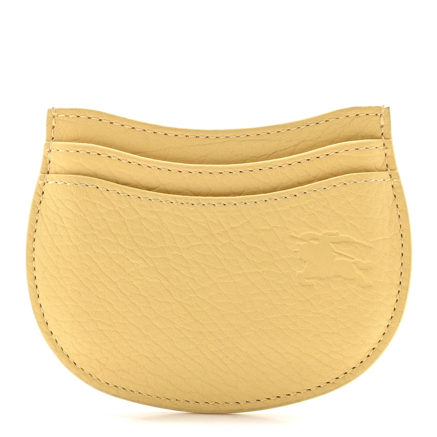 Grainy Calfskin Rocking Horse  Case Daffodil