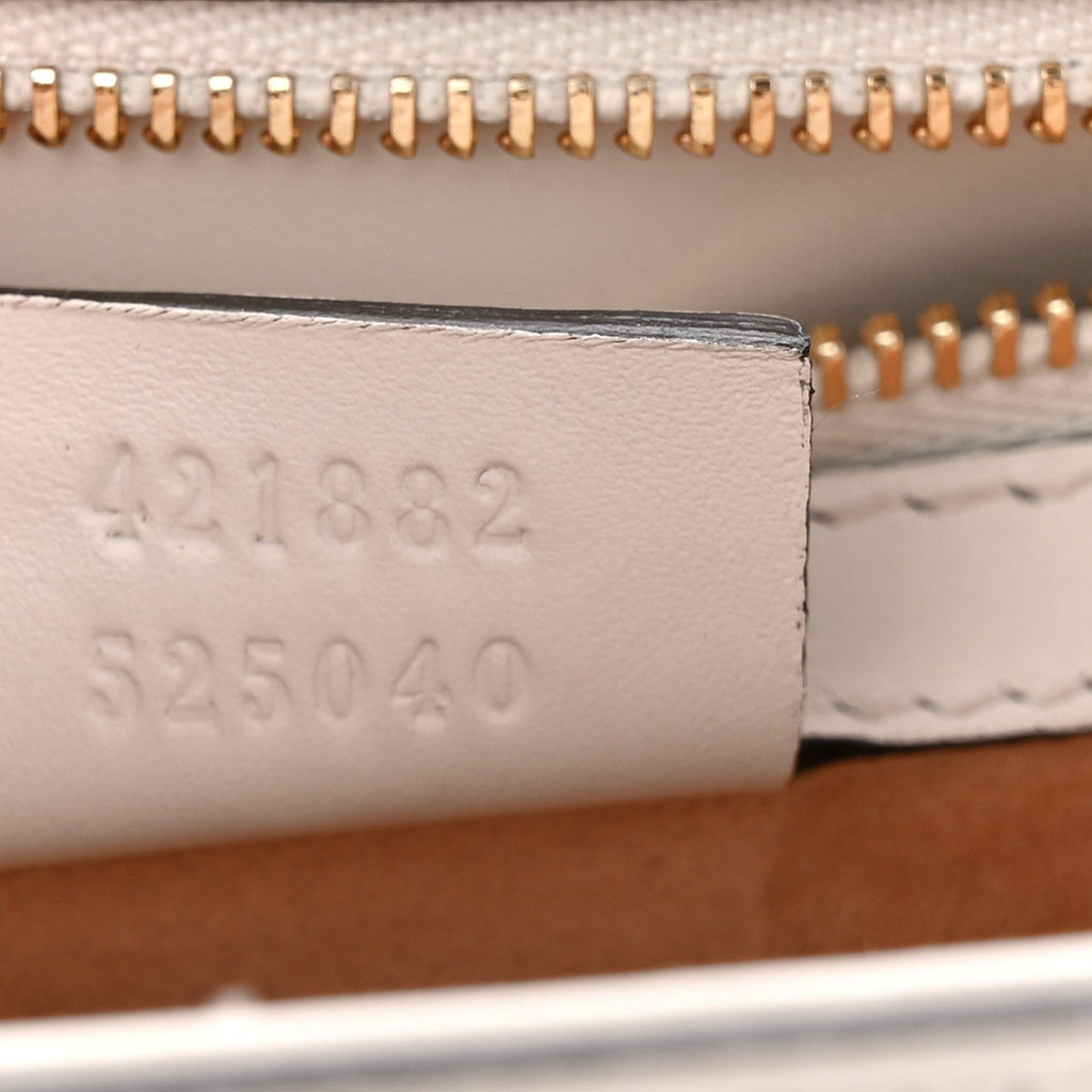 Calfskin Small Sylvie Shoulder Bag Off White