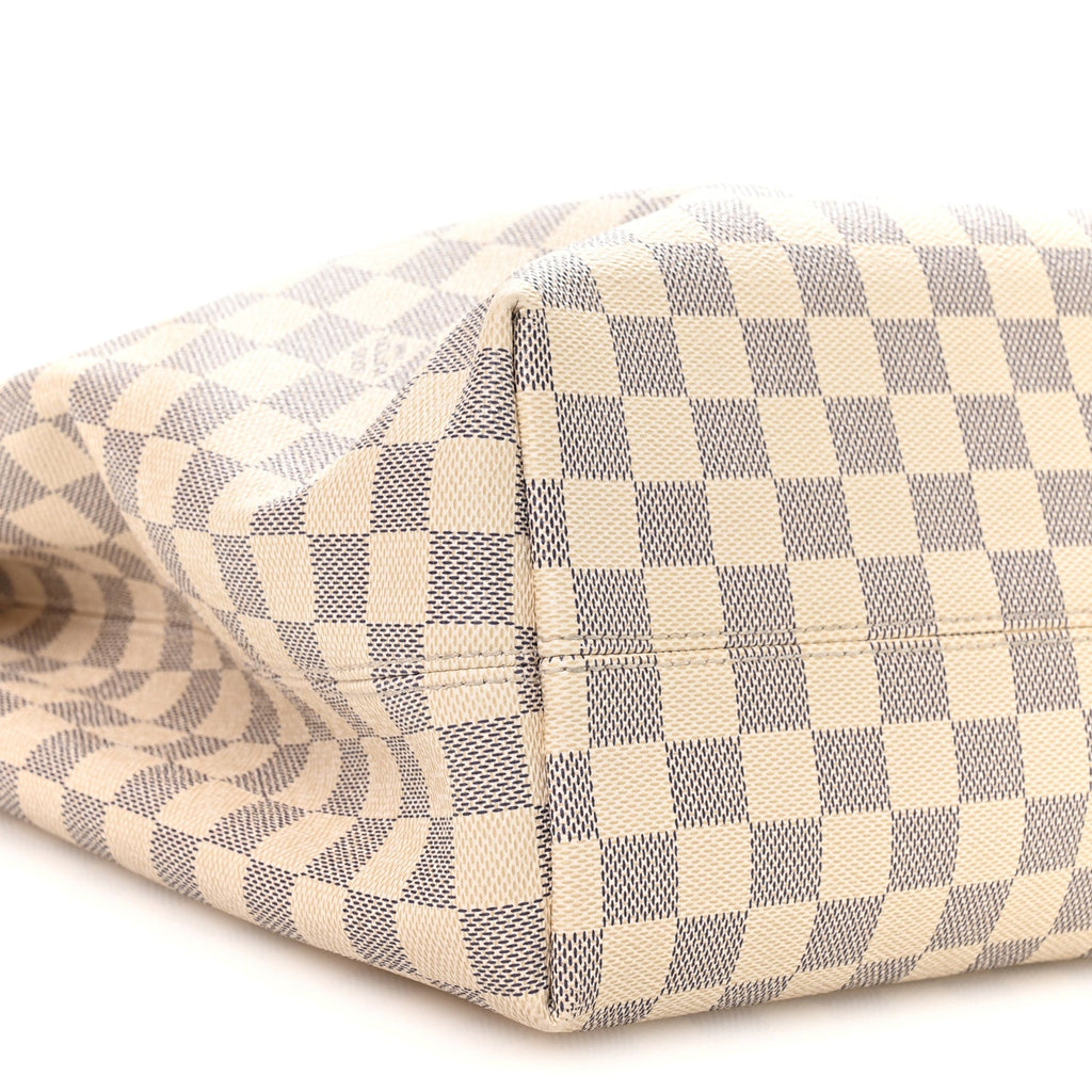 Damier Azur Graceful MM Rose Ballerine