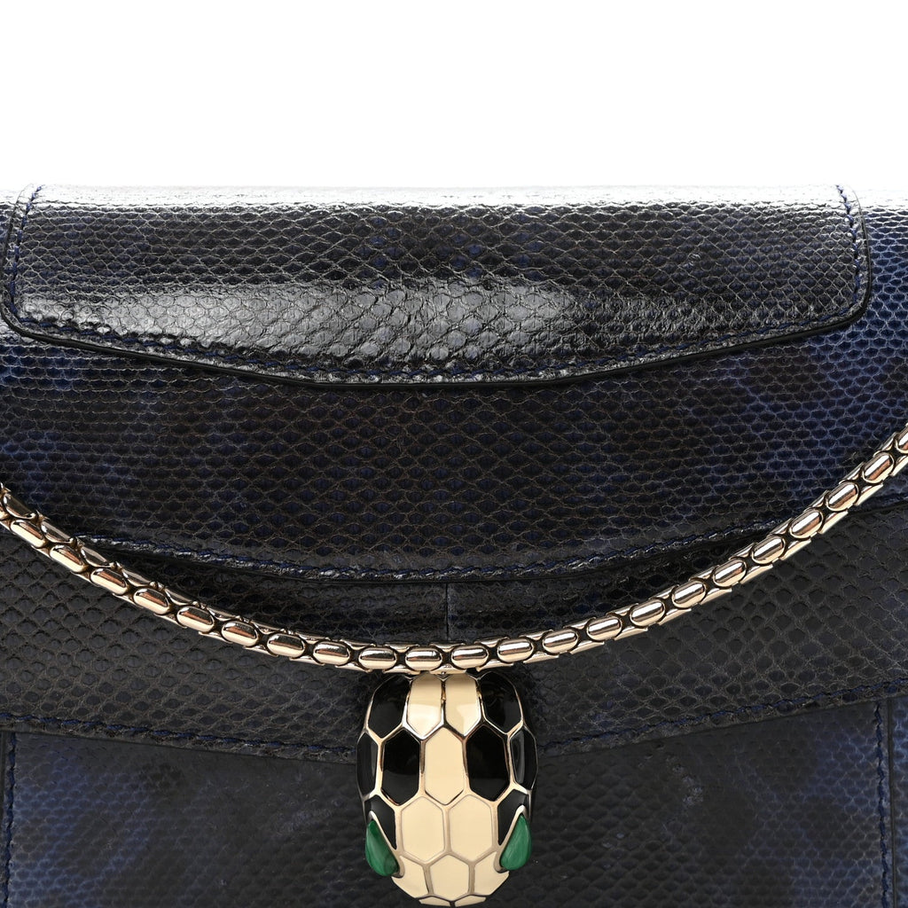 Karung Serpenti Forever Crossbody Dark Blue