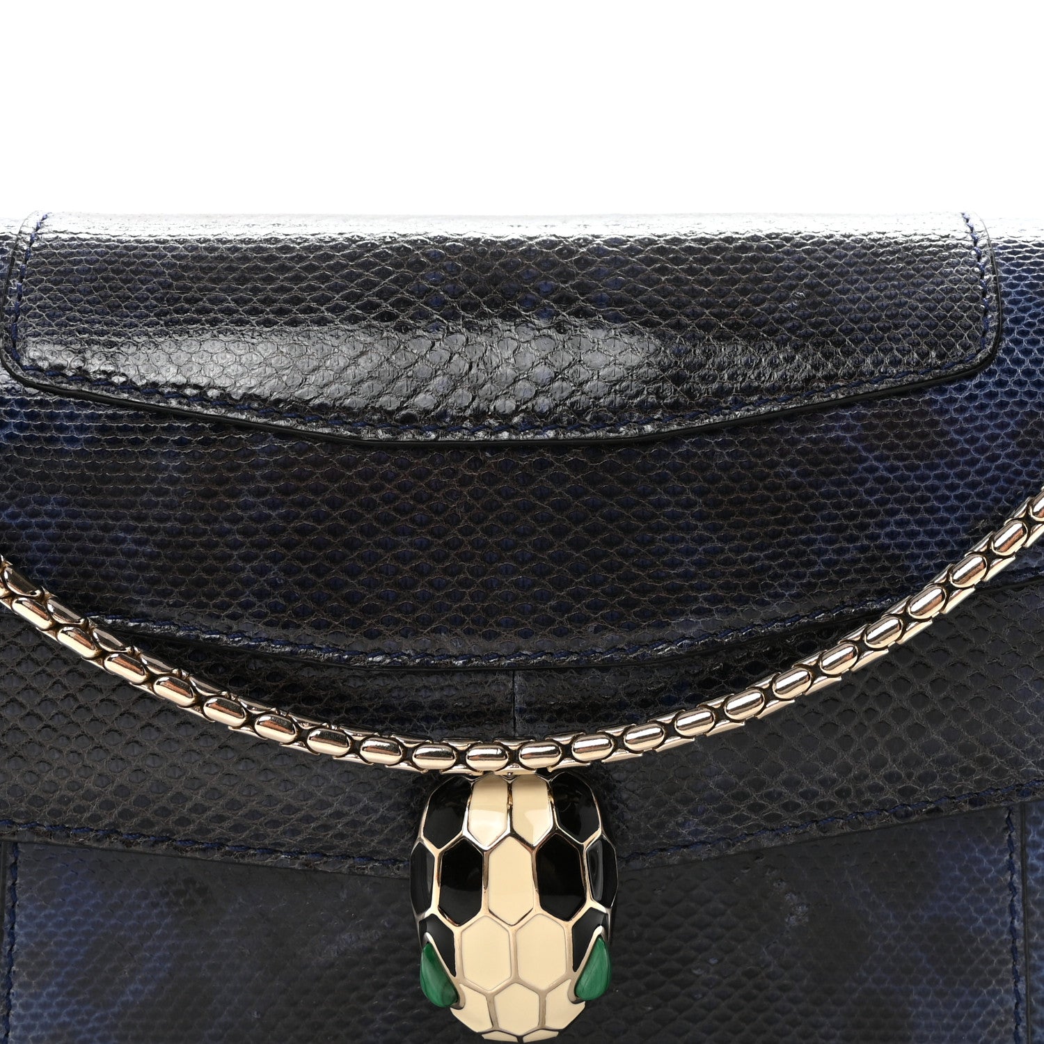 Karung Serpenti Forever Crossbody Dark Blue