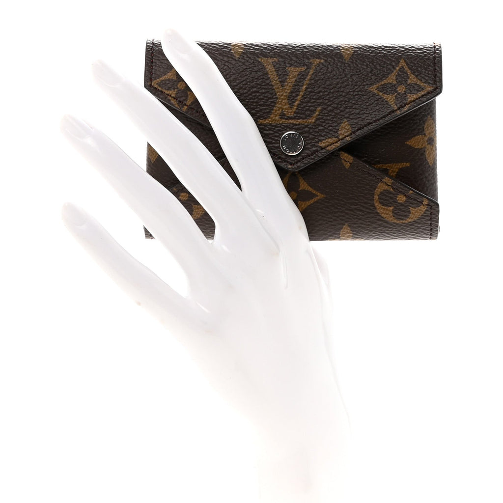 Monogram LV Colormania Kirigami  Holder Sari Red