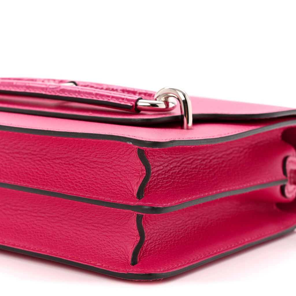 Evercolor Matte Alligator Mini Touch Sac Roulis Rose Mexico