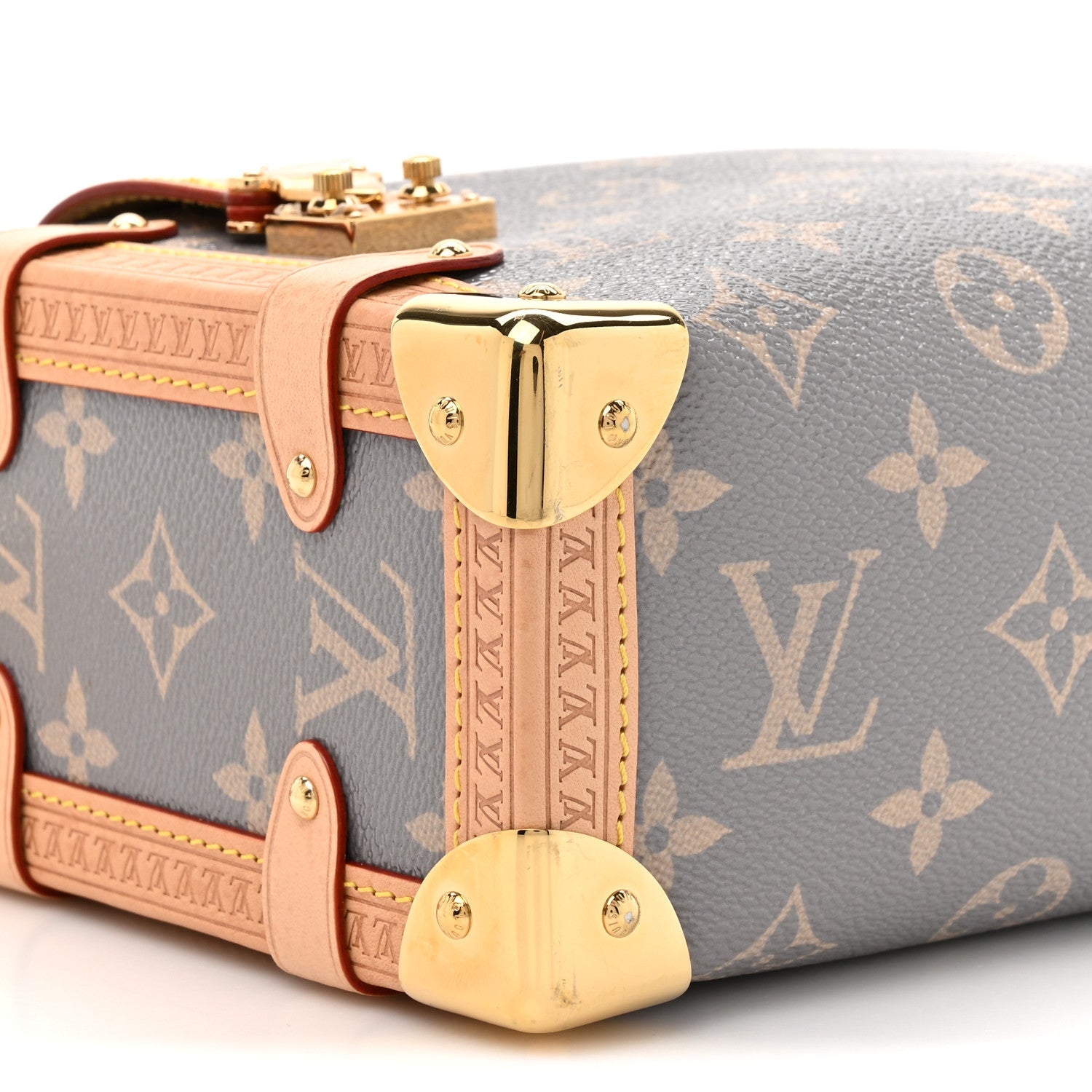 Monogram Side Trunk MM Trianon Gray