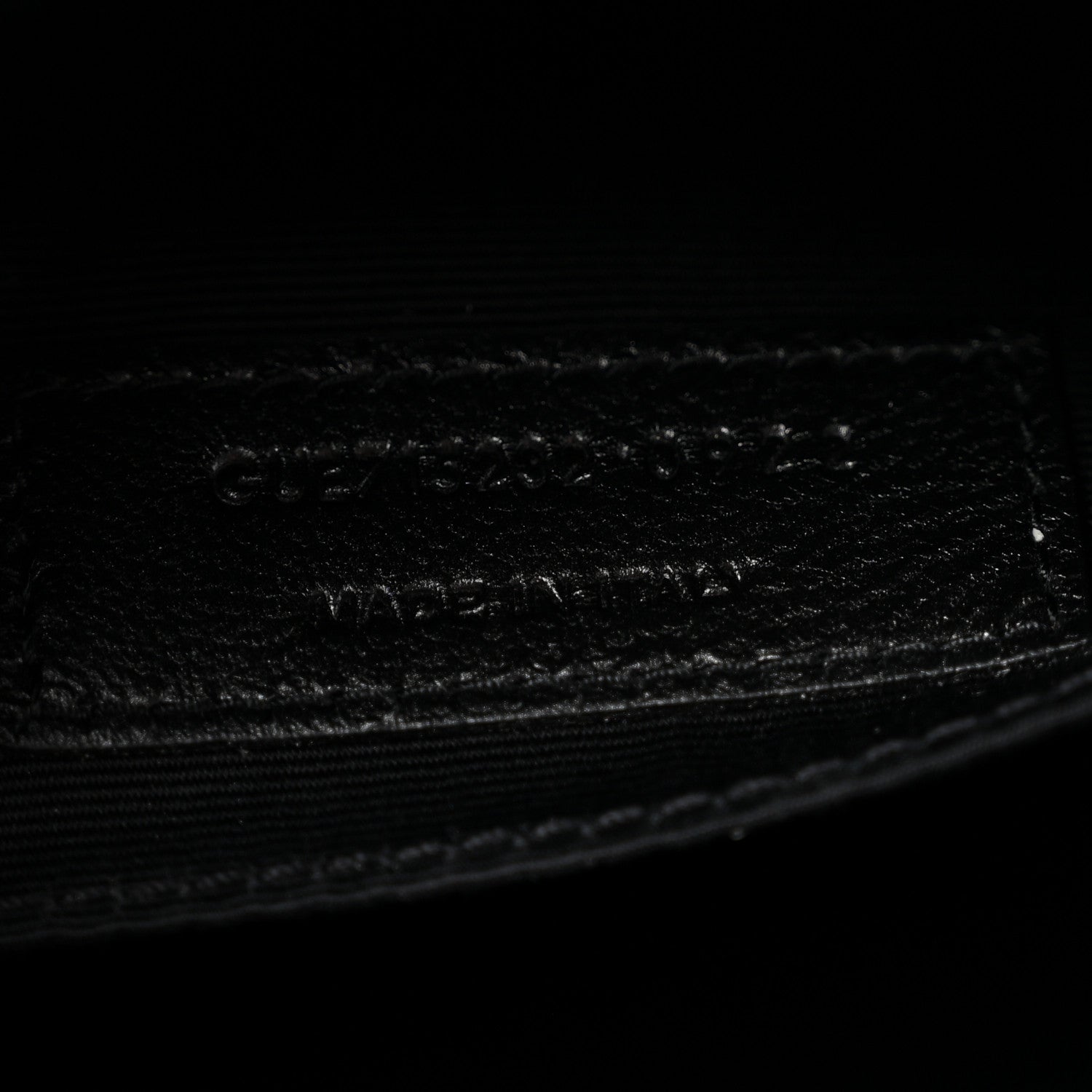 Calfskin Matelasse Monogram Lou Camera Bag Black