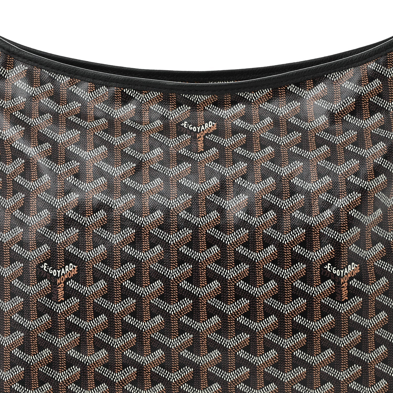 Goyardine Boheme Hobo Black