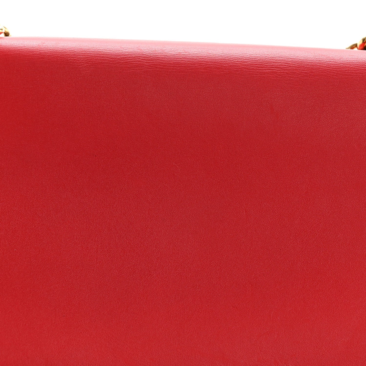 Calfskin Chain Louise MM Red
