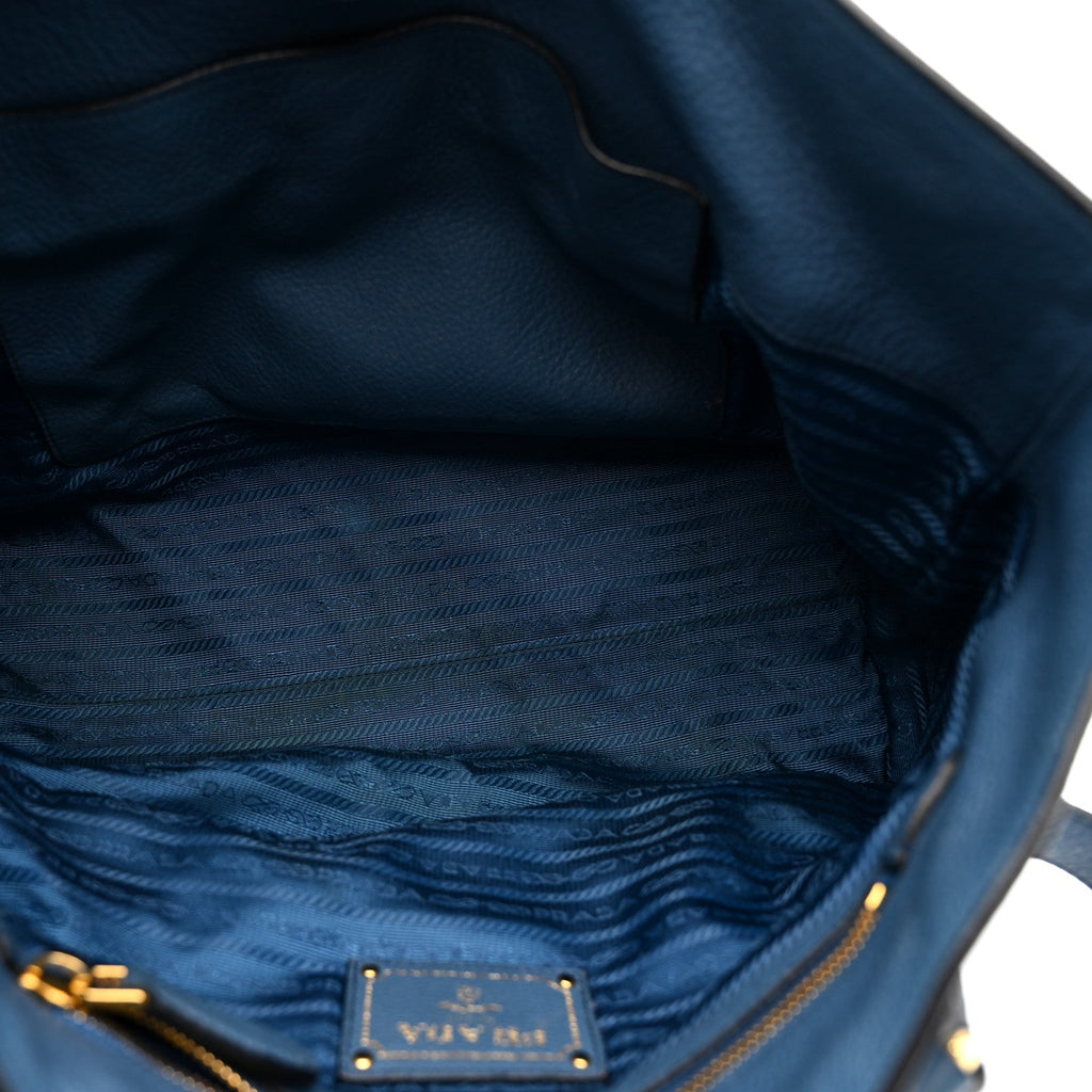 Vitello Phenix Shopping Tote Baltico