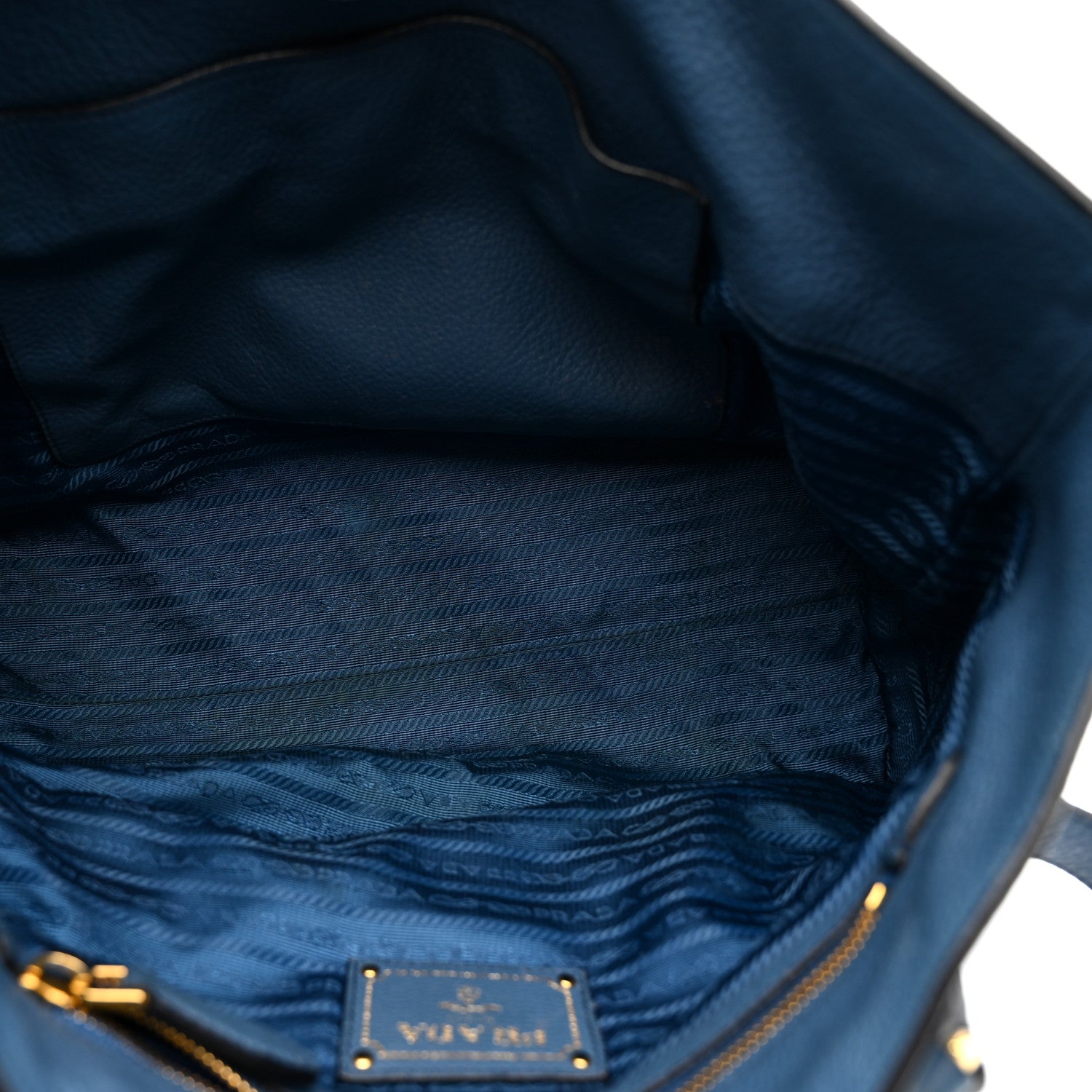Vitello Phenix Shopping Tote Baltico