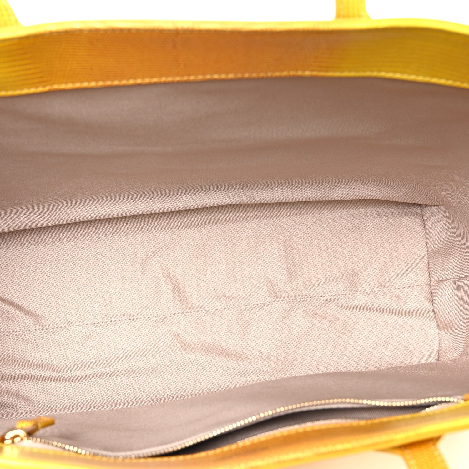 Calfskin Lizard Embossed Medium London Tote Marigold