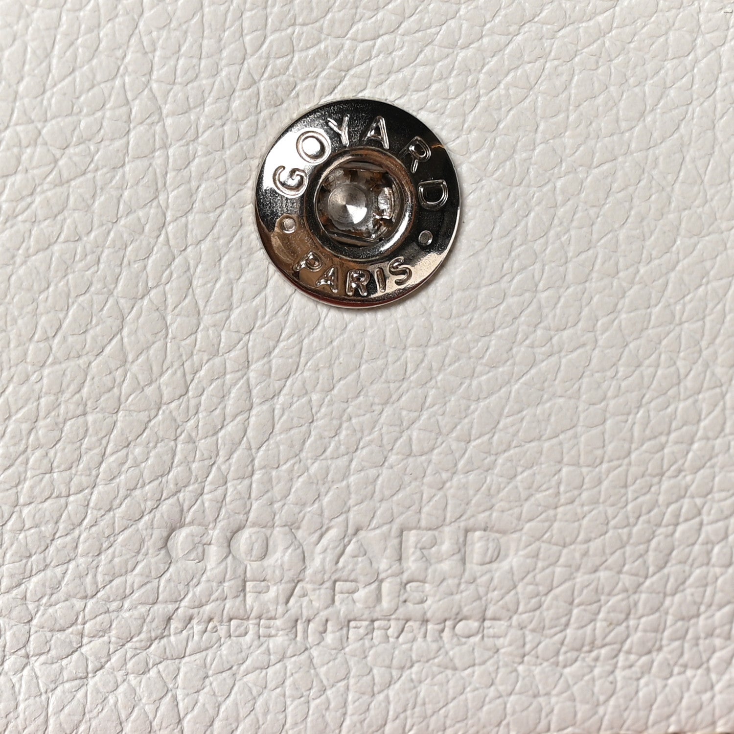 Goyardine Saint Louis Claire Voie PM White Pink
