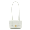 Shiny Caviar Mini Preppy Coco Shoulder Bag Light Blue