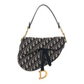 Oblique Saddle Bag Blue