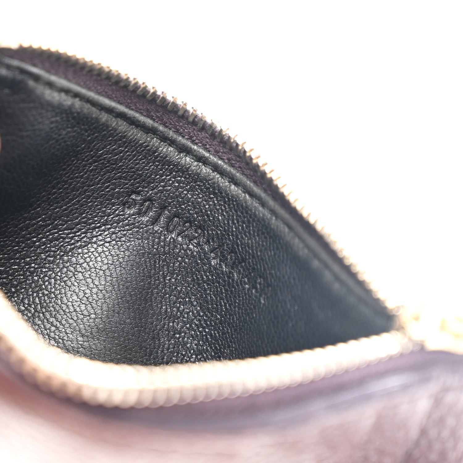 Calfskin  Holder Wallet Burgundy