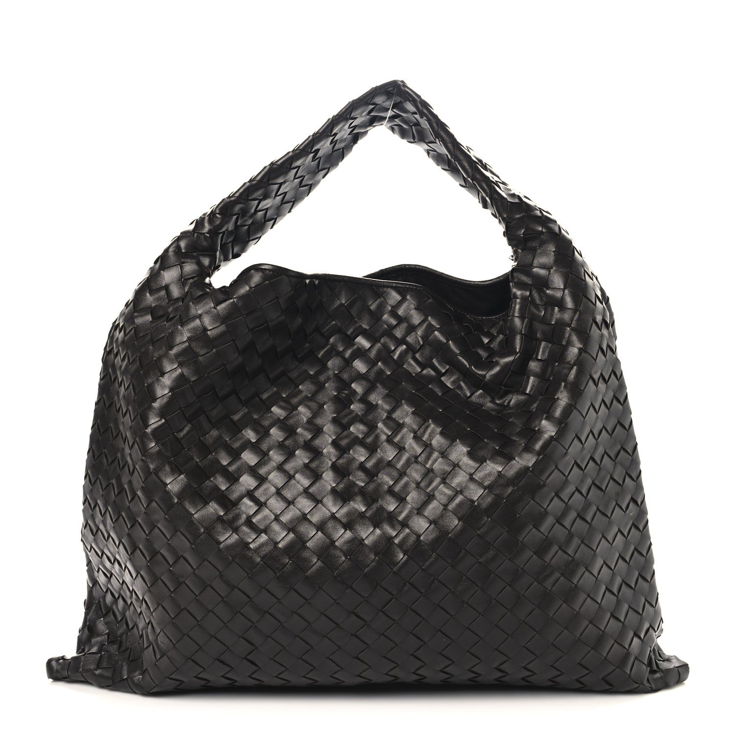 Calfskin Intrecciato Large Hop Fondant