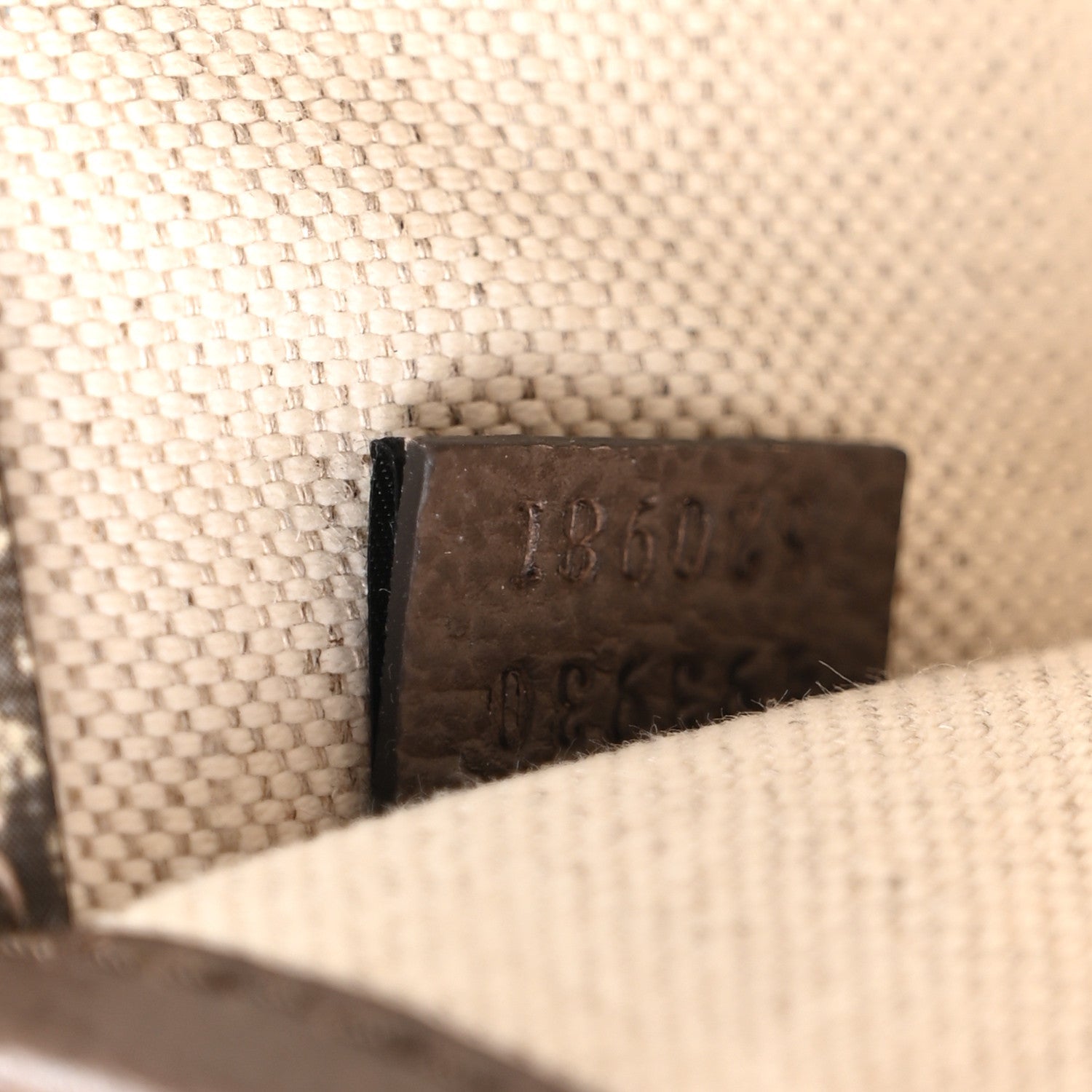 GG Supreme Monogram Neo Vintage Web Belt Bag Brown