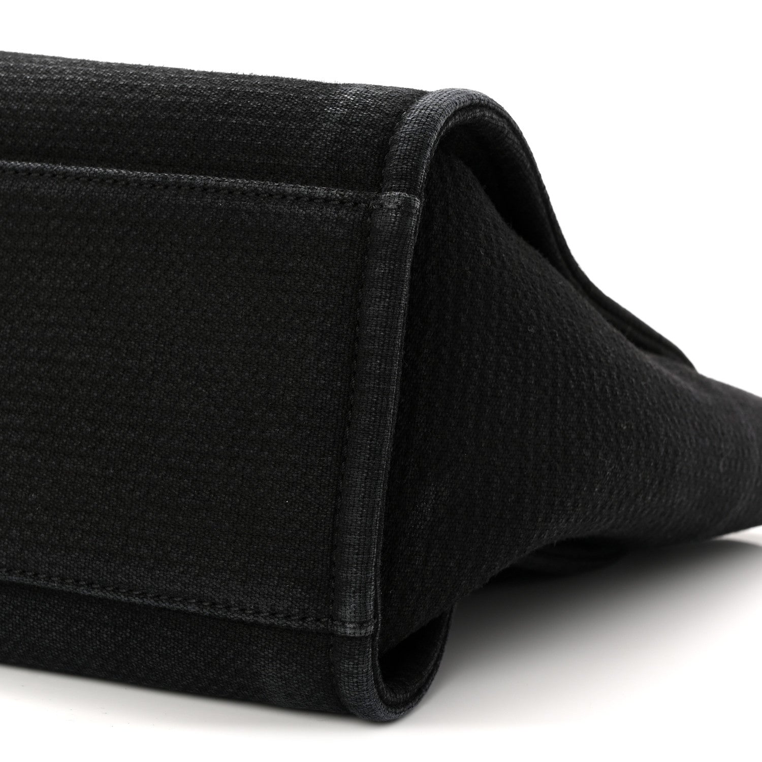 Mixed Fibers Small Deauville Tote Black