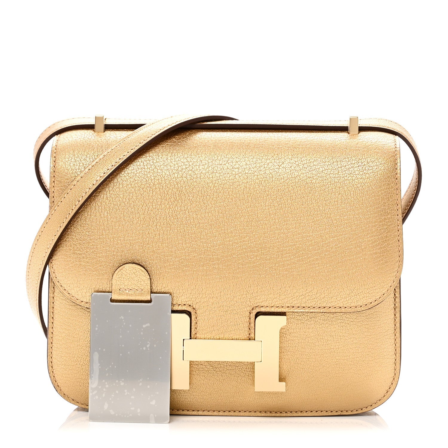 Metallic Chevre Chamkilight Constance 18 Dore