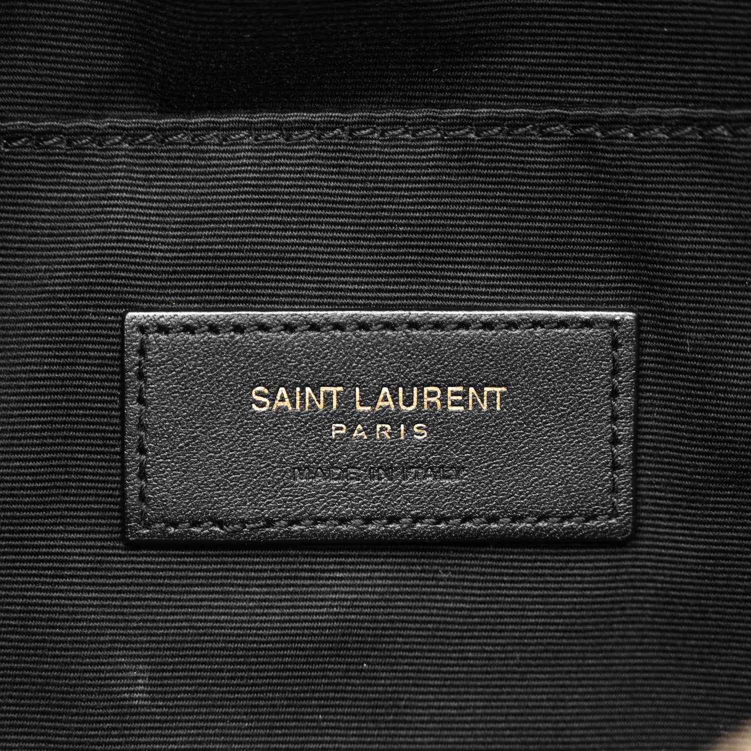 Grain De Poudre Monogram Belt Bag Black