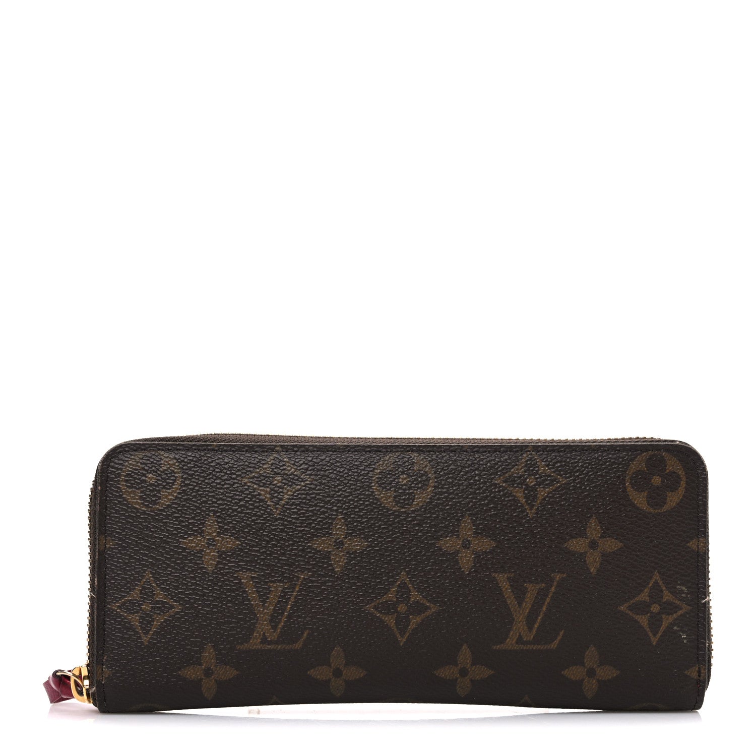 Monogram Clemence Wallet Fuchsia