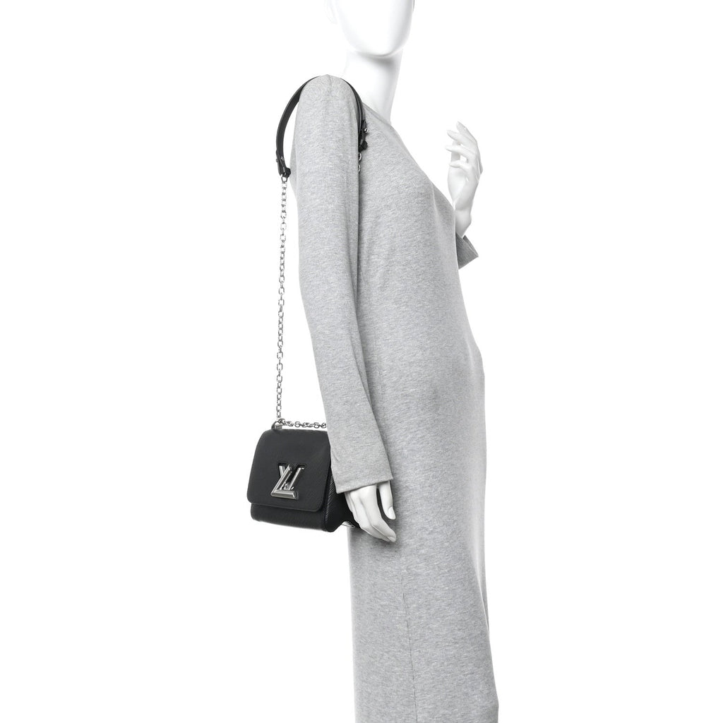 Epi Twist Shoulder Bag PM Black