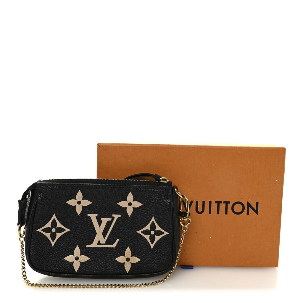 Empreinte Monogram Giant Mini Pochette Accessories Black