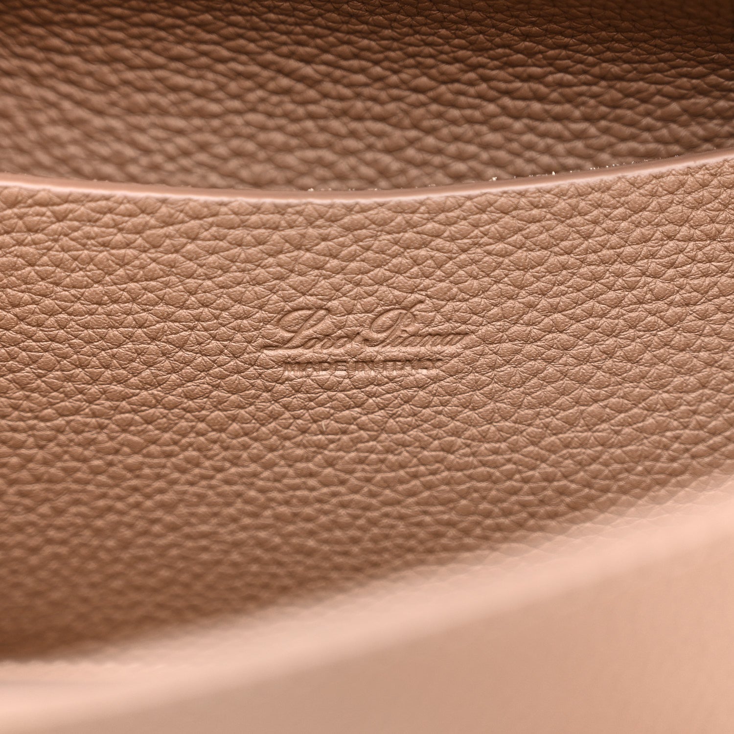 Grained Calfskin L25 Loom Bag Fossil