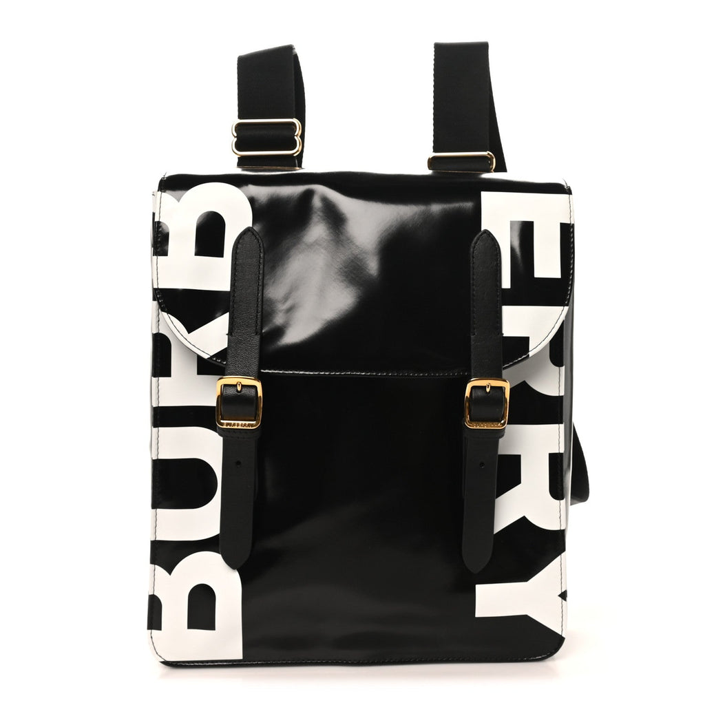 Valeria Prirock Kids Backpack Black White