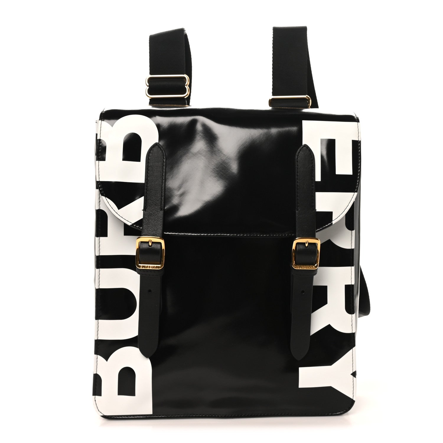 Valeria Prirock Kids Backpack Black White