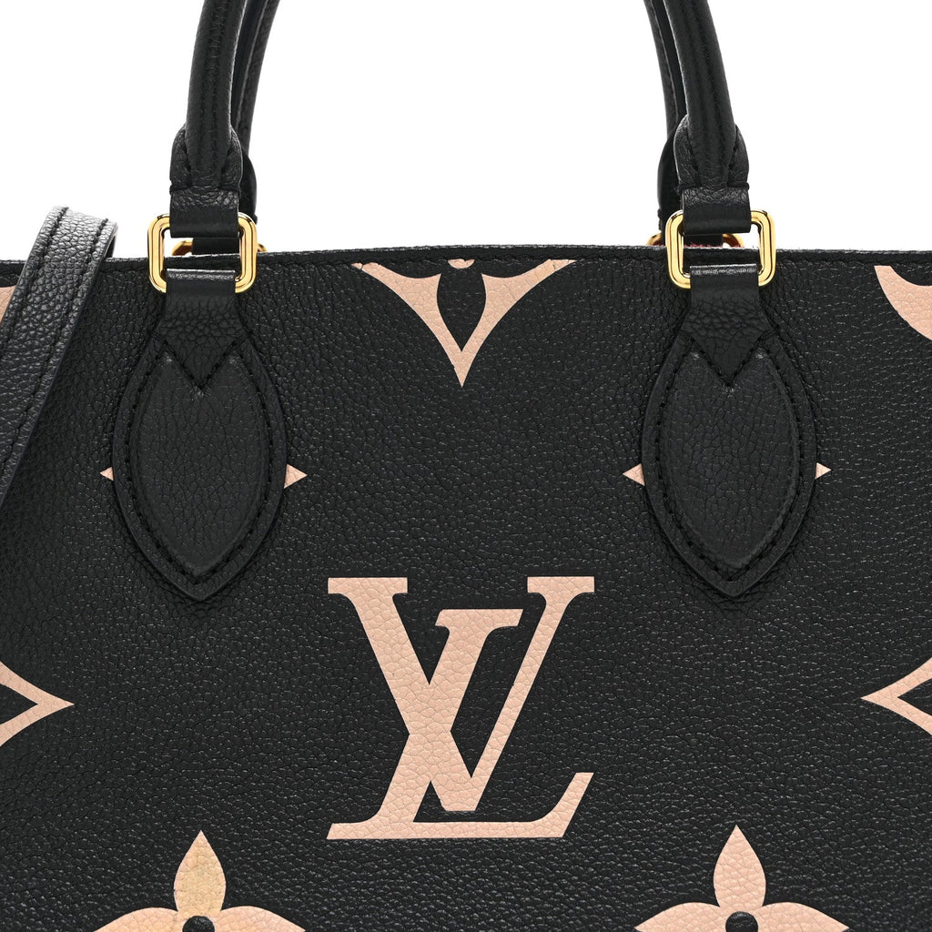 Empreinte Monogram Giant Onthego PM Black Beige