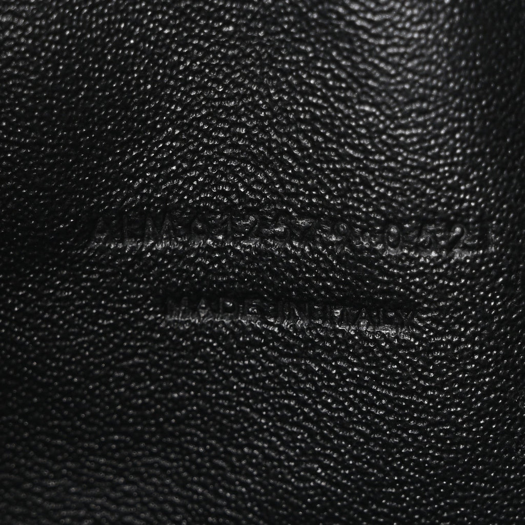 Grain De Poudre Matelasse Monogram Mini Lou Camera Bag Black