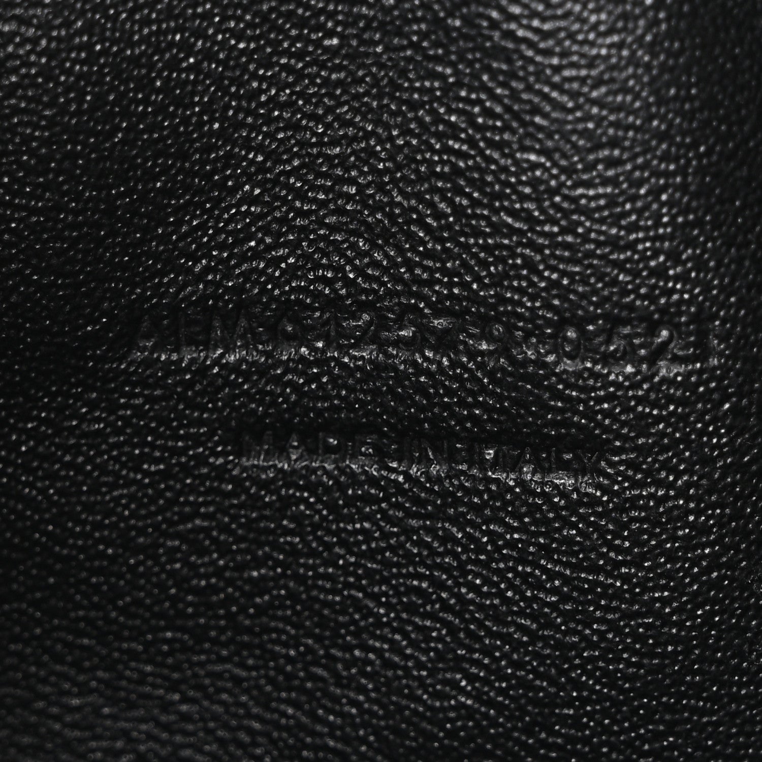 Grain De Poudre Matelasse Monogram Mini Lou Camera Bag Black