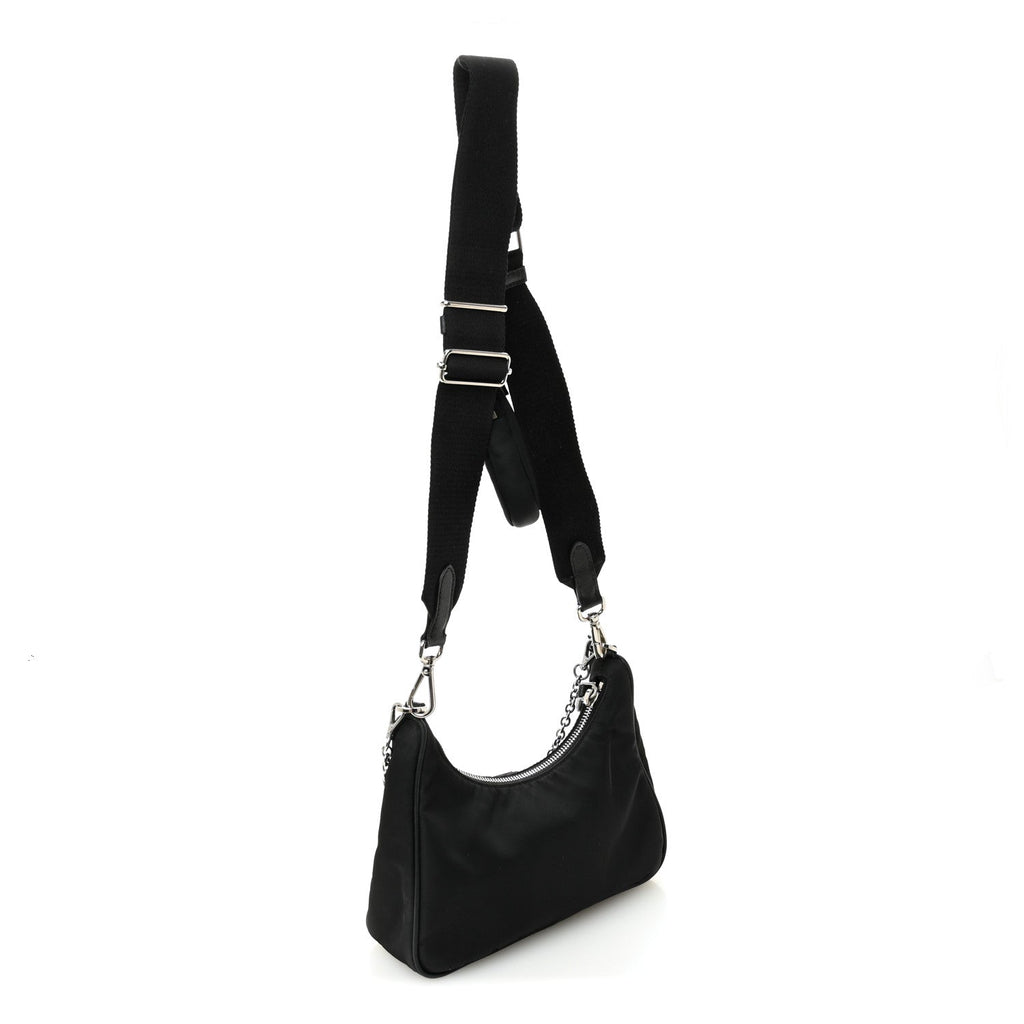 Nylon Re-Edition 2005 Shoulder Bag Black