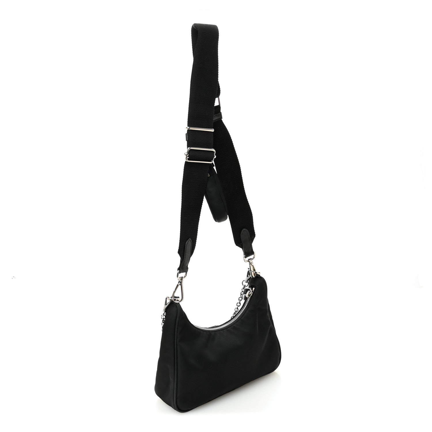 Nylon Re-Edition 2005 Shoulder Bag Black