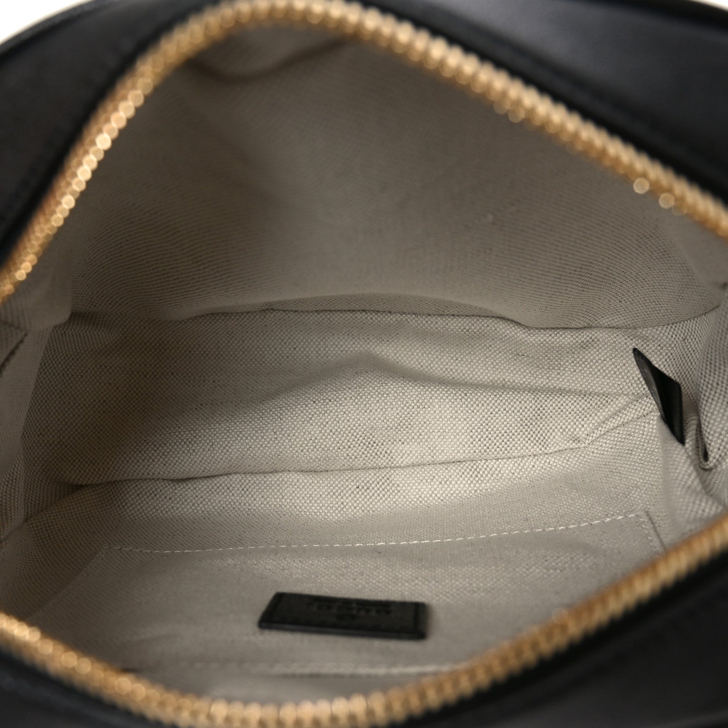 Sakai Be Green Calfskin Diagonal Stitched Small Blondie Shoulder Bag Black