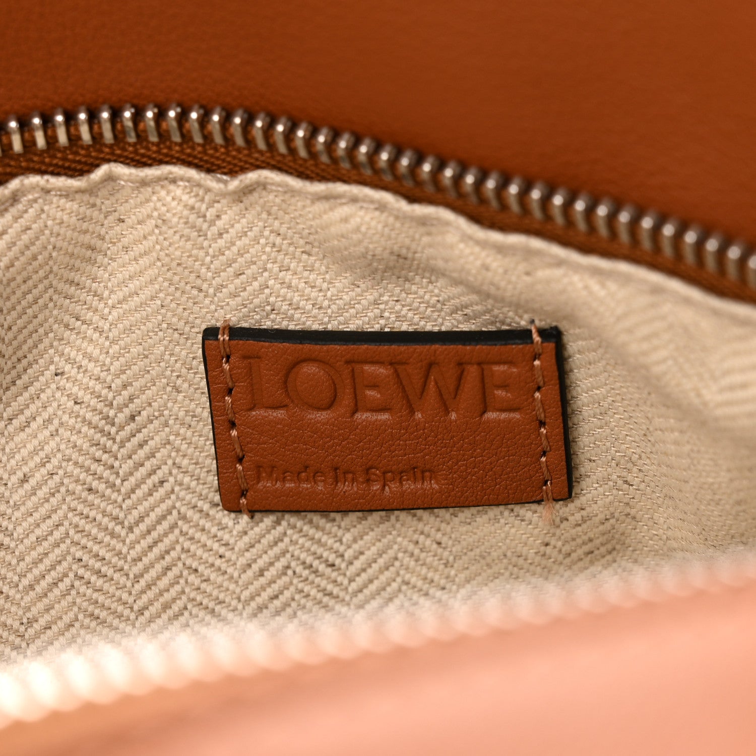 Calfskin Small Puzzle Bag Tan
