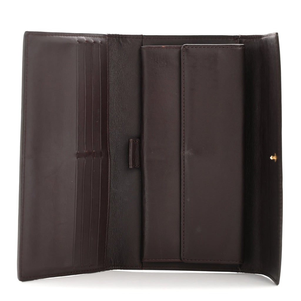 Vernis Porte Tresor International Wallet Amarante