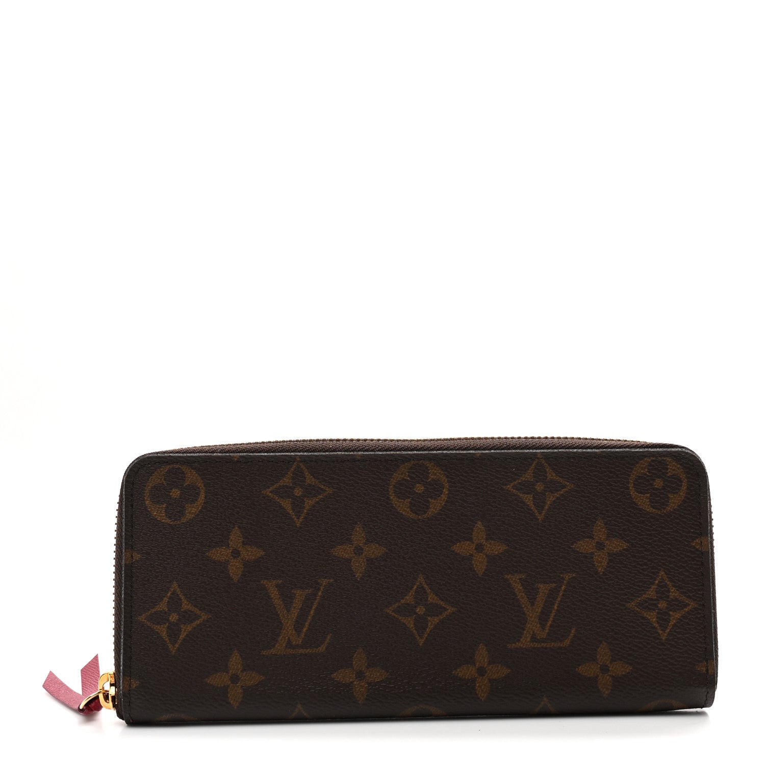Monogram Clemence Wallet Fuchsia