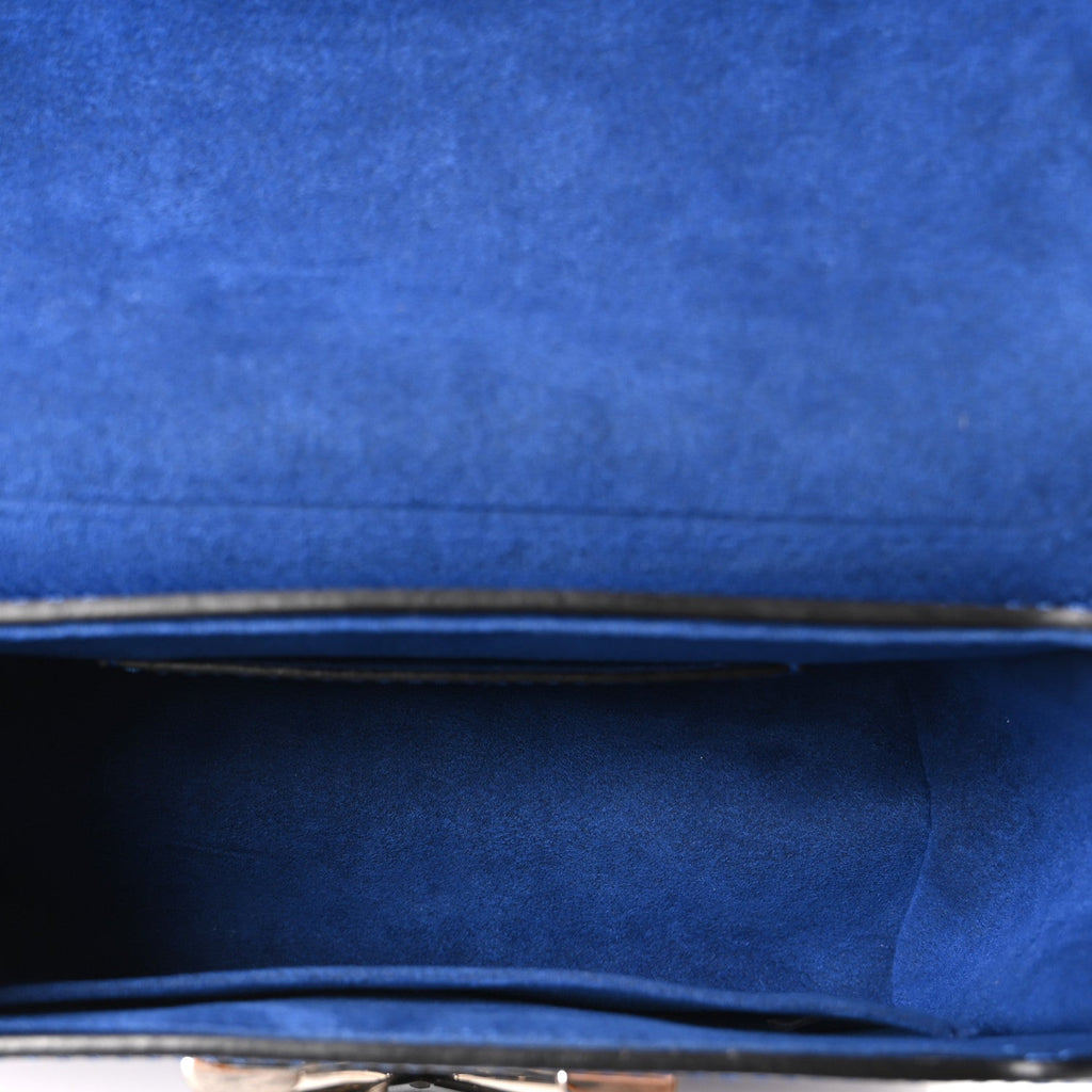 Epi Twist Shoulder Bag PM Blueberry