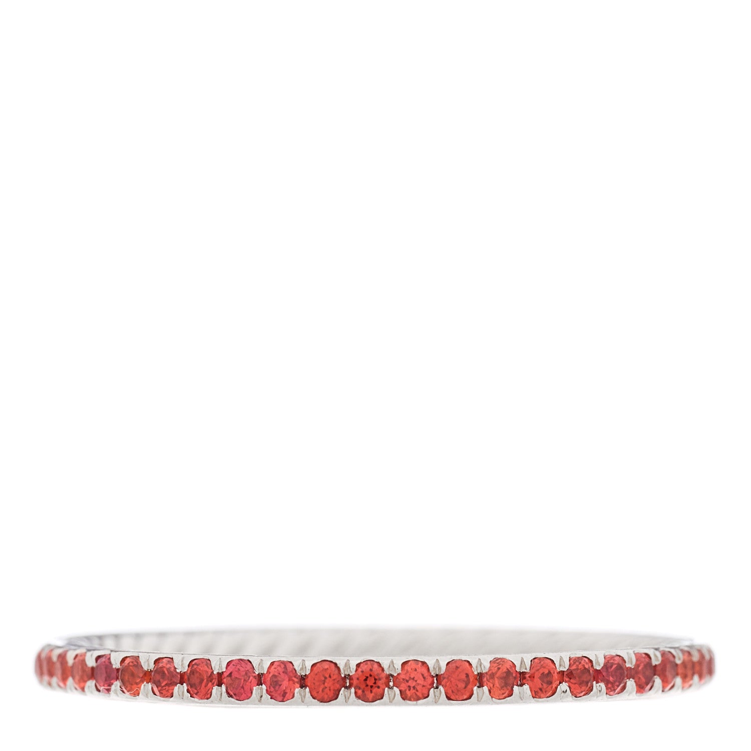 Platinum Ruby 1.85mm Eden Eternity Band Ring 67 11.75