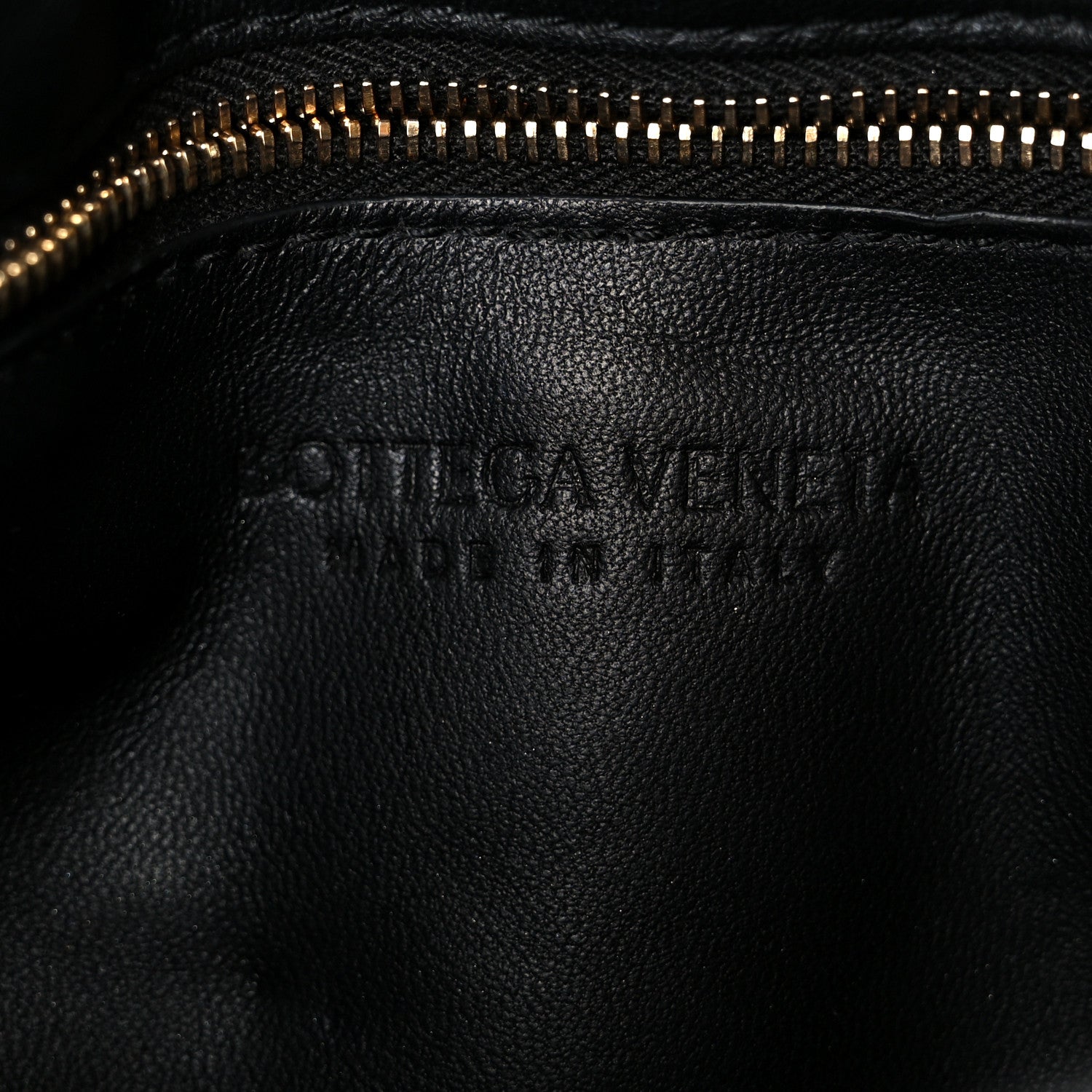 Nappa Maxi Intreccio Padded Cassette Crossbody Bag Black