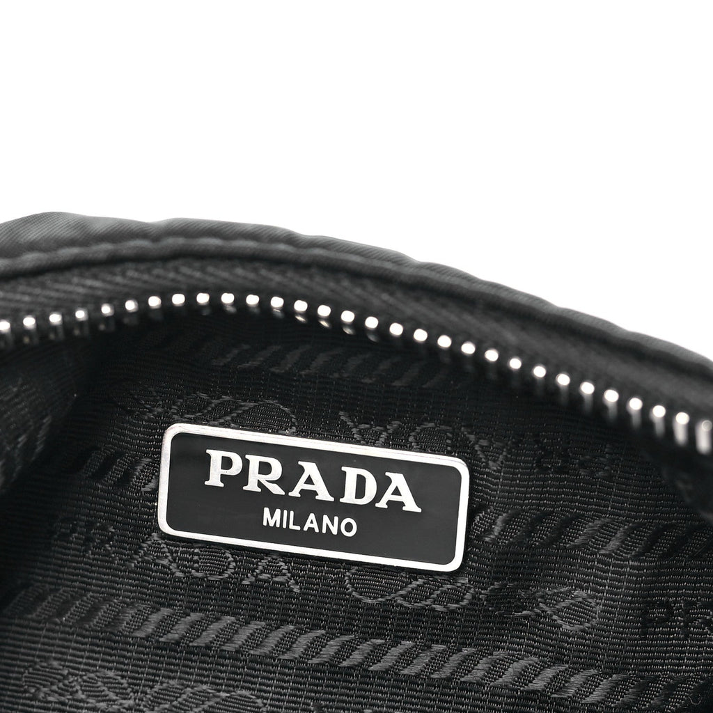 Re-Nylon Saffiano Re-Edition 2005 Shoulder Bag Black