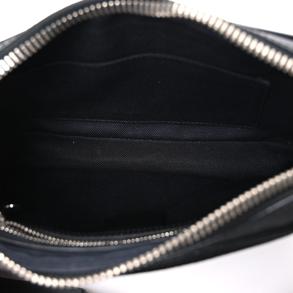 Soft GG Supreme Monogram Web Belt Bag Black Grey