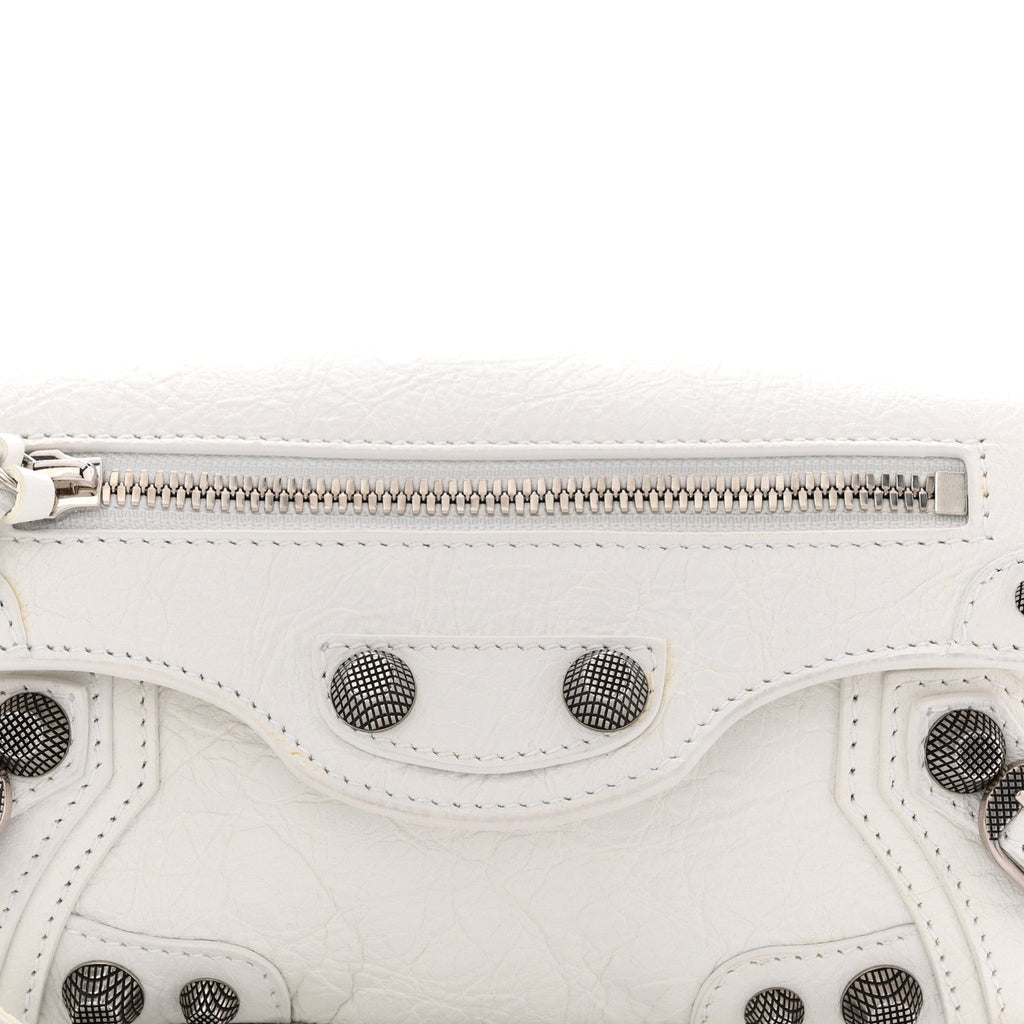 Agneau Arena Le Cagole Sling Bag XS Optic White