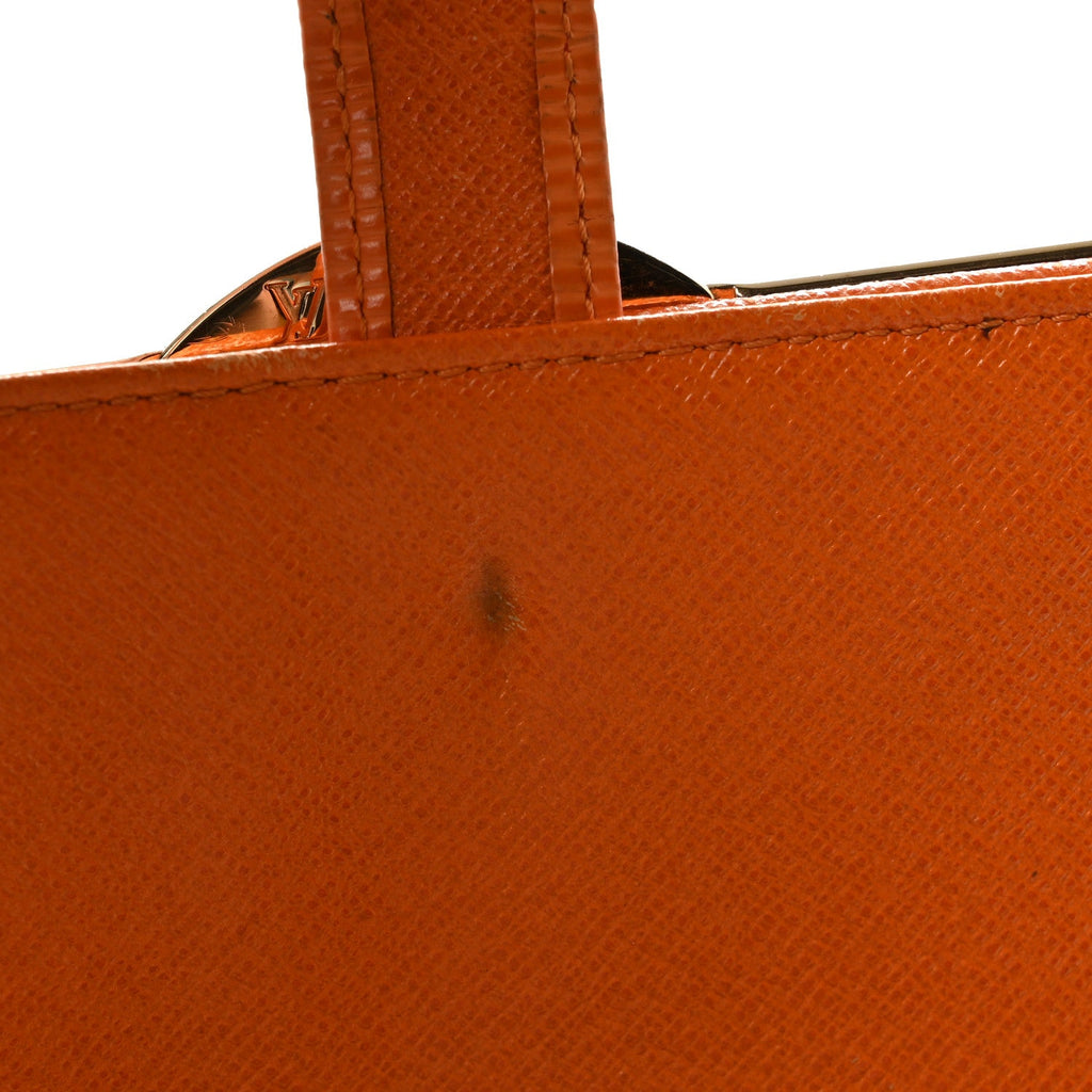 Epi French Purse Wallet Mandarin