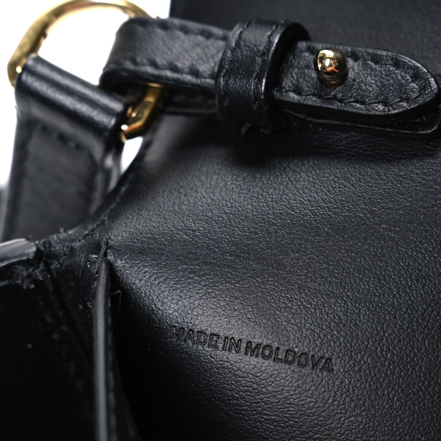 Calfskin Vintage Check New Hampshire Bag Black