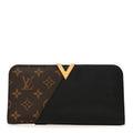 Monogram Calfskin Kimono Wallet Black