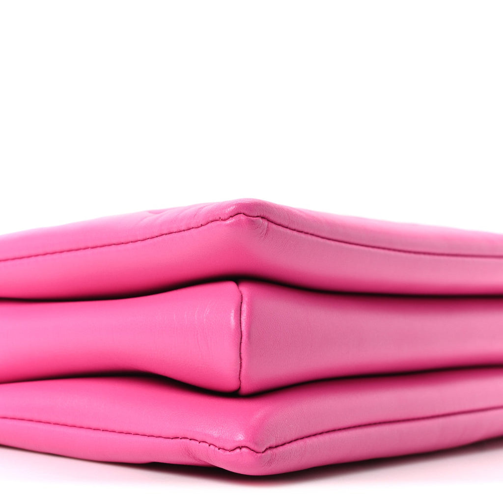 Lambskin Embossed Monogram Coussin PM Rose Miami