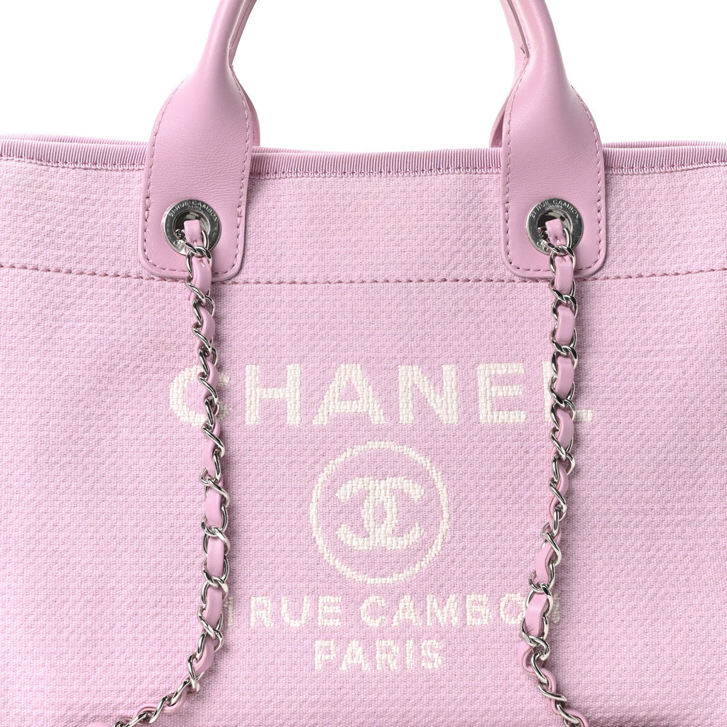 Mixed Fibers Small Deauville Tote Pink