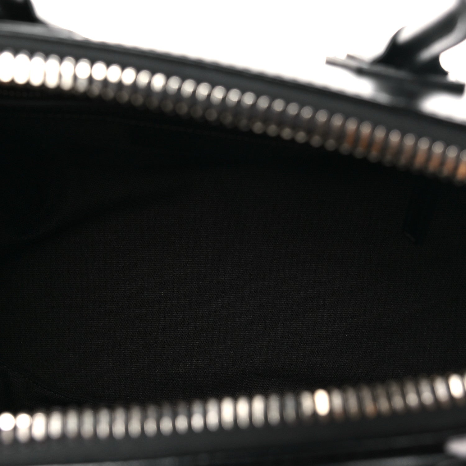 Shiny Lord Calfskin Small Antigona Black